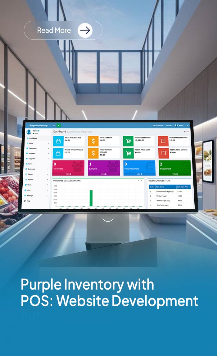 Purple Inventory with POS: Website Development